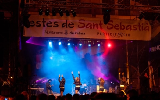 Fiesta Sant Sebastián,Festivals auf Mallorca,revetlla,Kinderparty