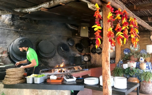 Paella mit Meerblick,Restaurant Sa Foradada,Mallorcas Westküste