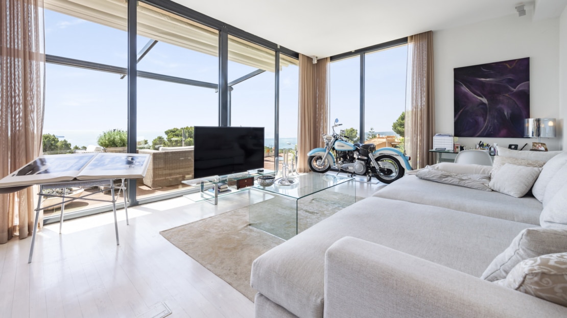 V-3902 Costa d'en Blanes Moderne Villa mit traumhaftem Meerblick in ruhiger Lage von Costa d'en Blanes