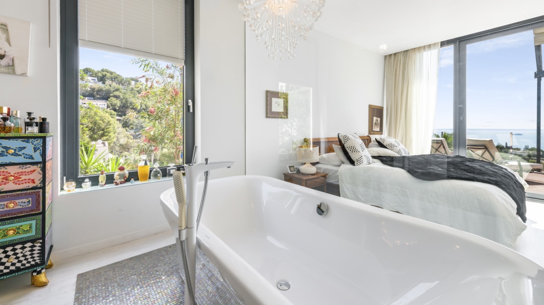 V-3902 Costa d'en Blanes Moderne Villa mit traumhaftem Meerblick in ruhiger Lage von Costa d'en Blanes