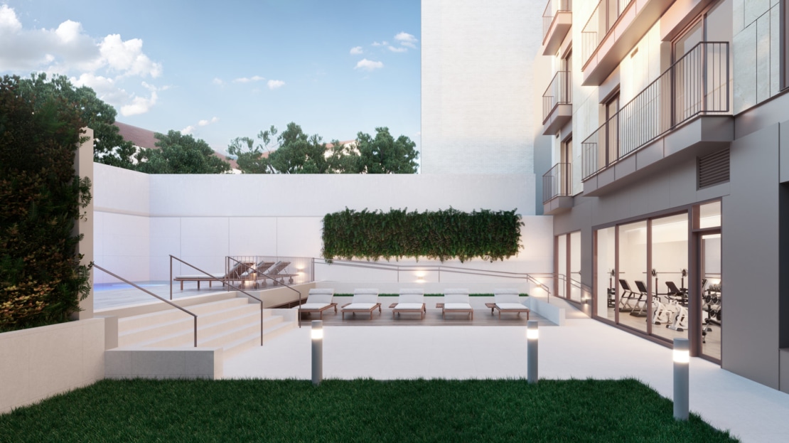 A-4137_ 25 NEUBAU! Beeindruckendes Luxus Penthouse mit zwei Terrassen, zum mitgestalten, im Herzen von Palma
