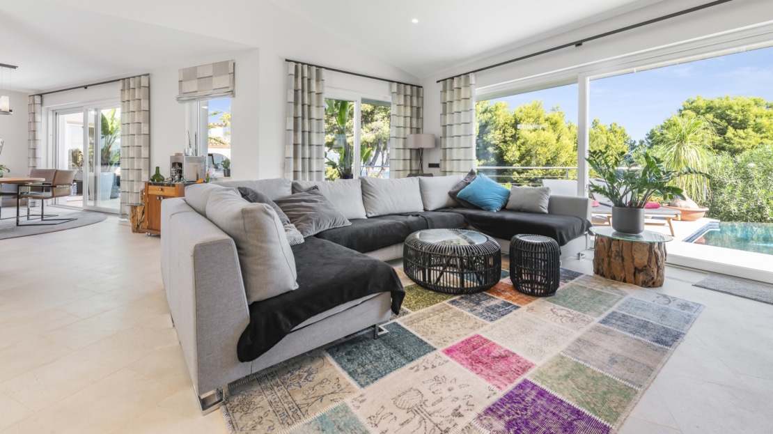 V-4250 Santa Ponsa Moderne Villa mit atemberaubendem Weitblick bis auf die Bucht von Santa Ponsa