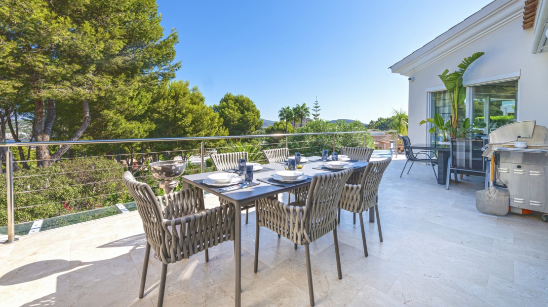 V-4250 Santa Ponsa Moderne Villa mit atemberaubendem Weitblick bis auf die Bucht von Santa Ponsa