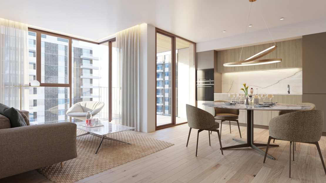 A-4137_ 25 NEUBAU! Beeindruckendes Luxus Penthouse mit zwei Terrassen, zum mitgestalten, im Herzen von Palma