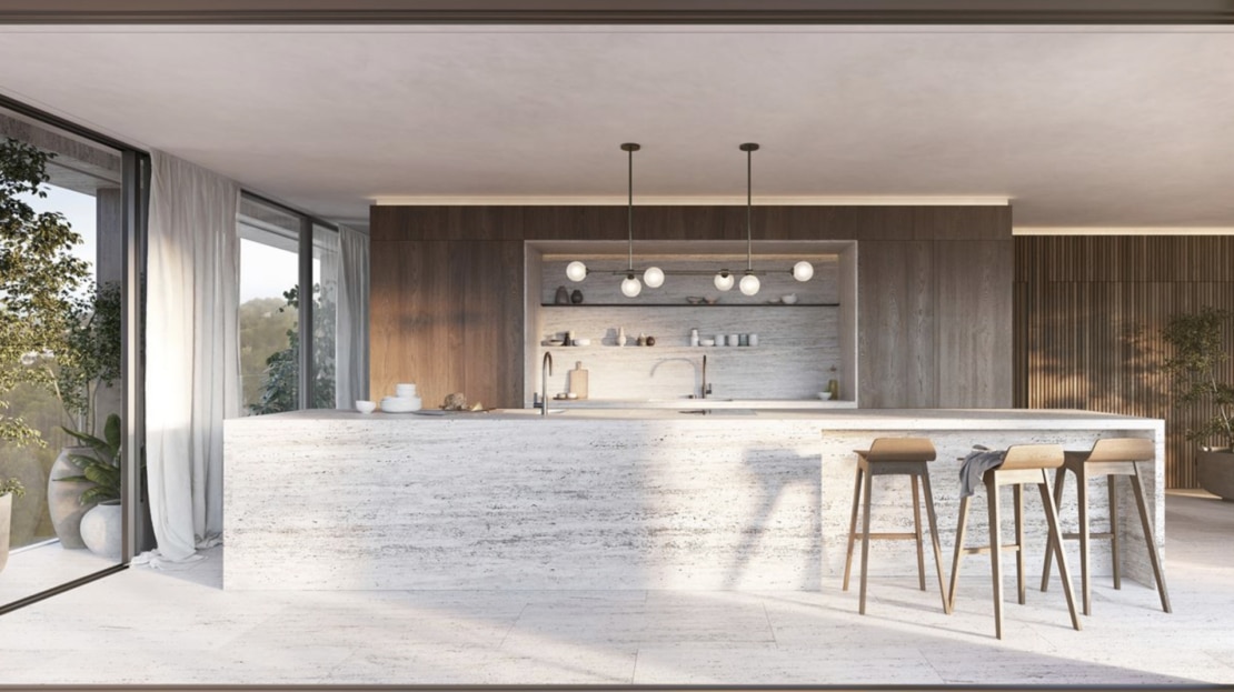 A-4396 PROJEKT! Luxus Apartment mit herrlicher Aussicht in einem Apartmentkomplex mit Gemeinschaftspool und Spa