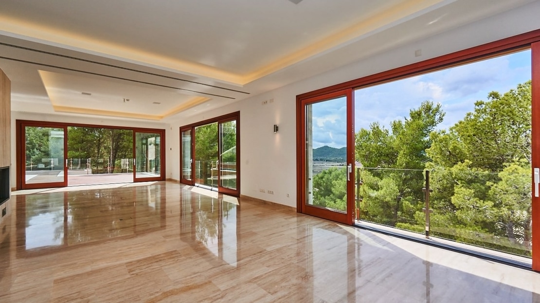 V-2082 Stylische Villa mit Ferienvermietungslizenz und herrlichem Weitblick, neben dem Golfplatz in Canyamel