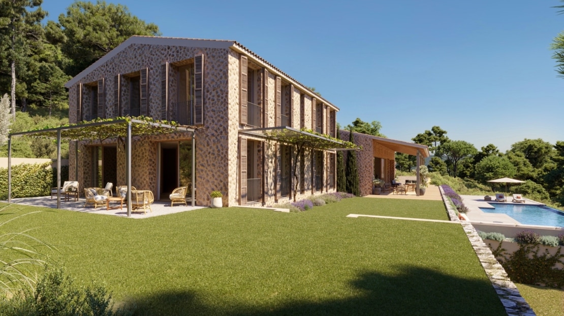 V-4446 PROJEKT! Einzigartige Villa auf höchstem Nivau mit Pool, herrlichem Ausblick in Santa Maria 10