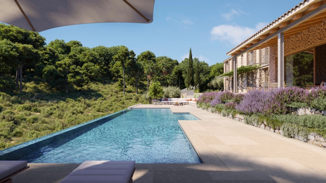 V-4446 PROJEKT! Einzigartige Villa auf höchstem Nivau mit Pool, herrlichem Ausblick in Santa Maria 23