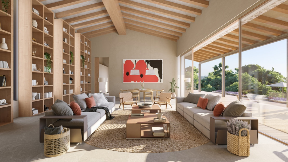 V-4446 PROJEKT! Einzigartige Villa auf höchstem Nivau mit Pool, herrlichem Ausblick in Santa Maria 18