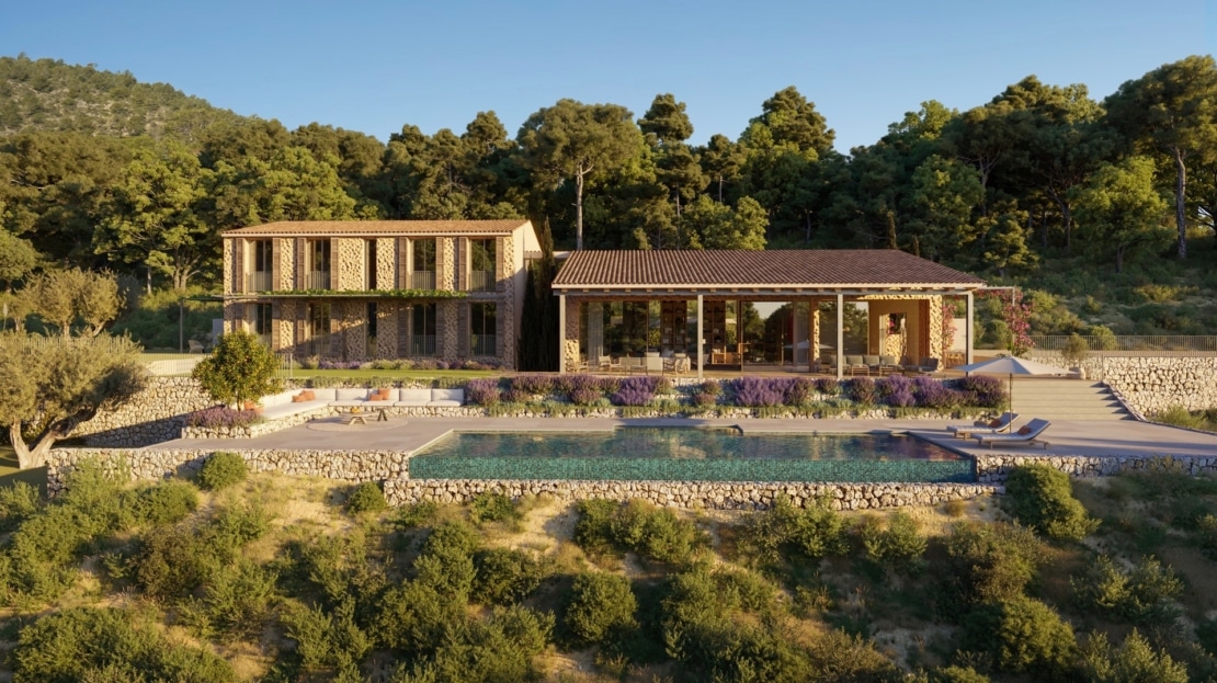 V-4446 PROJEKT! Einzigartige Villa auf höchstem Nivau mit Pool, herrlichem Ausblick in Santa Maria 24