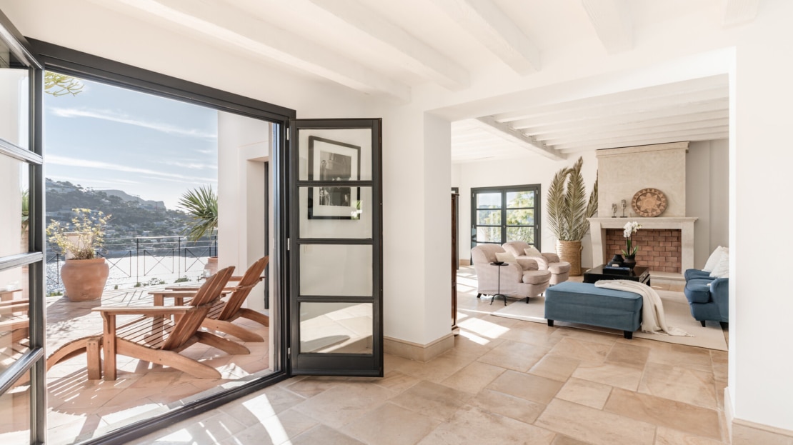 V-4411-96 Villa mit viel Potenzial, Pool, fantastischem Meer- und Hafenblick im Süden von Andratx 6