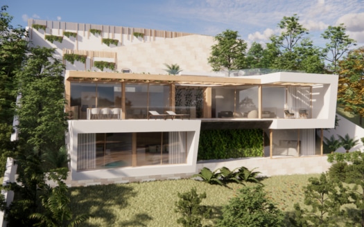 V-4594 PROJEKT! Fabelhafte Gelegenheit zur Mitgestaltung der eigenen Villa  mit Pool in Costa de la Calma