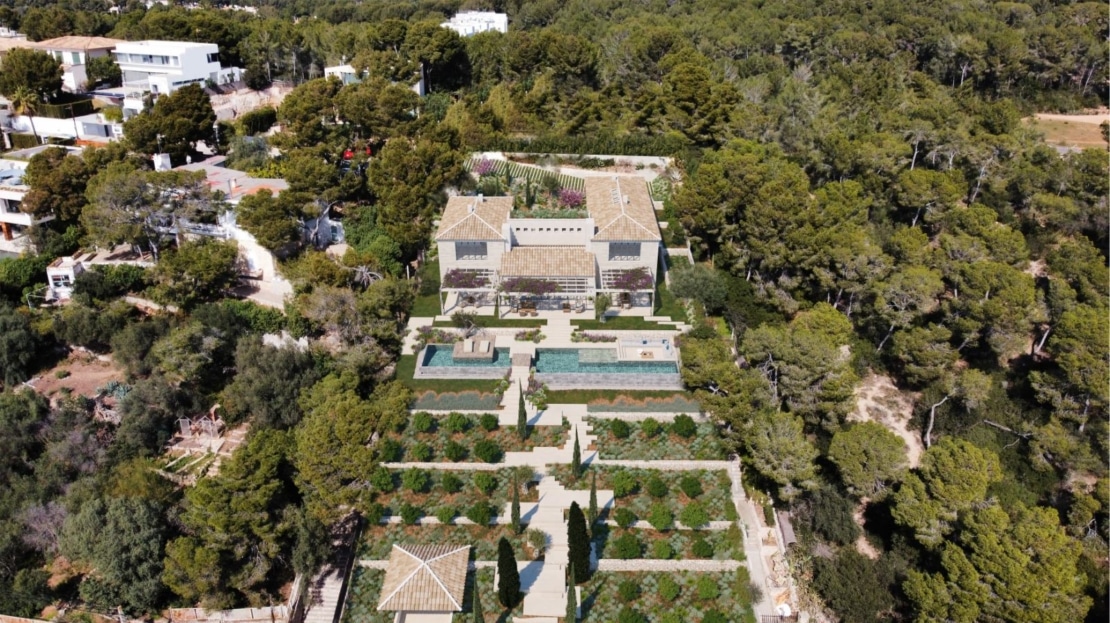 V-4217 PROJEKT! Prachtvolle Luxus-Villa mit atemberaubenden Meerblick, in Alt Bendinat, im Südwesten der Insel 8