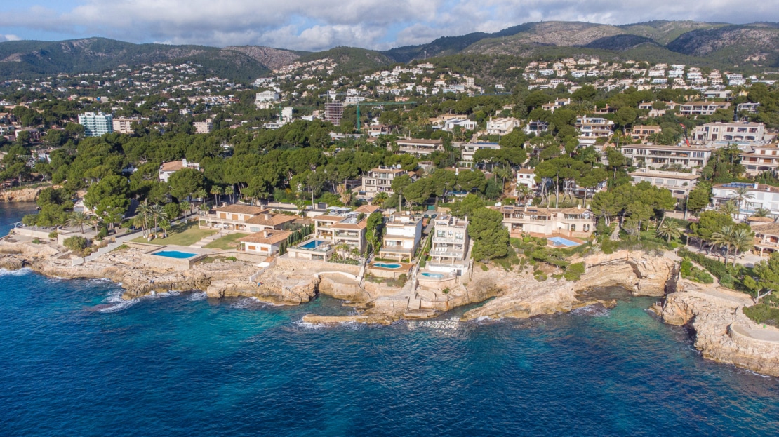 V-4217 PROJEKT! Prachtvolle Luxus-Villa mit atemberaubenden Meerblick, in Alt Bendinat, im Südwesten der Inse