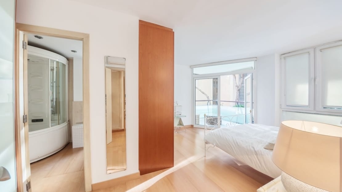 A-1962 Wunderschönes Apartment in 1. Meereslinie mit direktem Meerzugang in Illetas