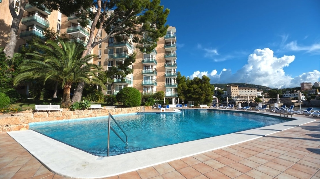 A-1962 Wunderschönes Apartment in 1. Meereslinie mit direktem Meerzugang in Illetas