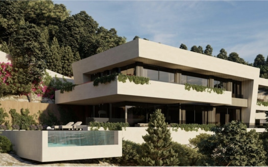 G-4113 PROJEKT! Top Grundstück in Son Vida mit Luxus-Villen-Projekt der Sonderklasse