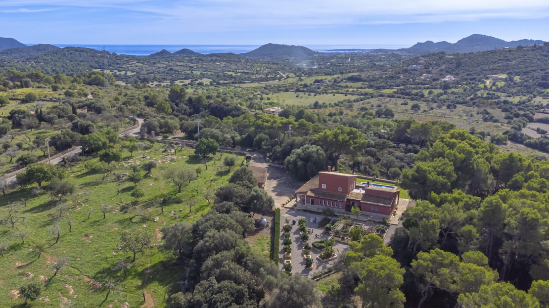 4881 Elegante, mediterrane Finca in Son Servera bei Artà, auf großem Grundstück, mit Panoramablick