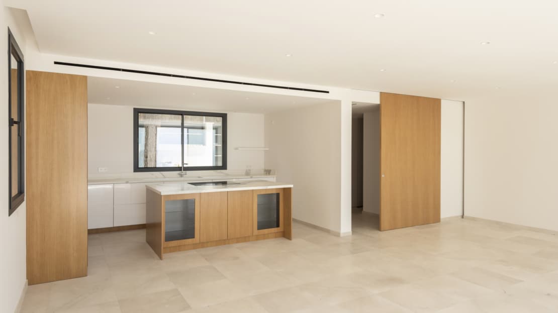 V-4697 ERSTBEZUG! Beeindruckende Neubau Villa in Portals Nous mit herrlichem Meerblick