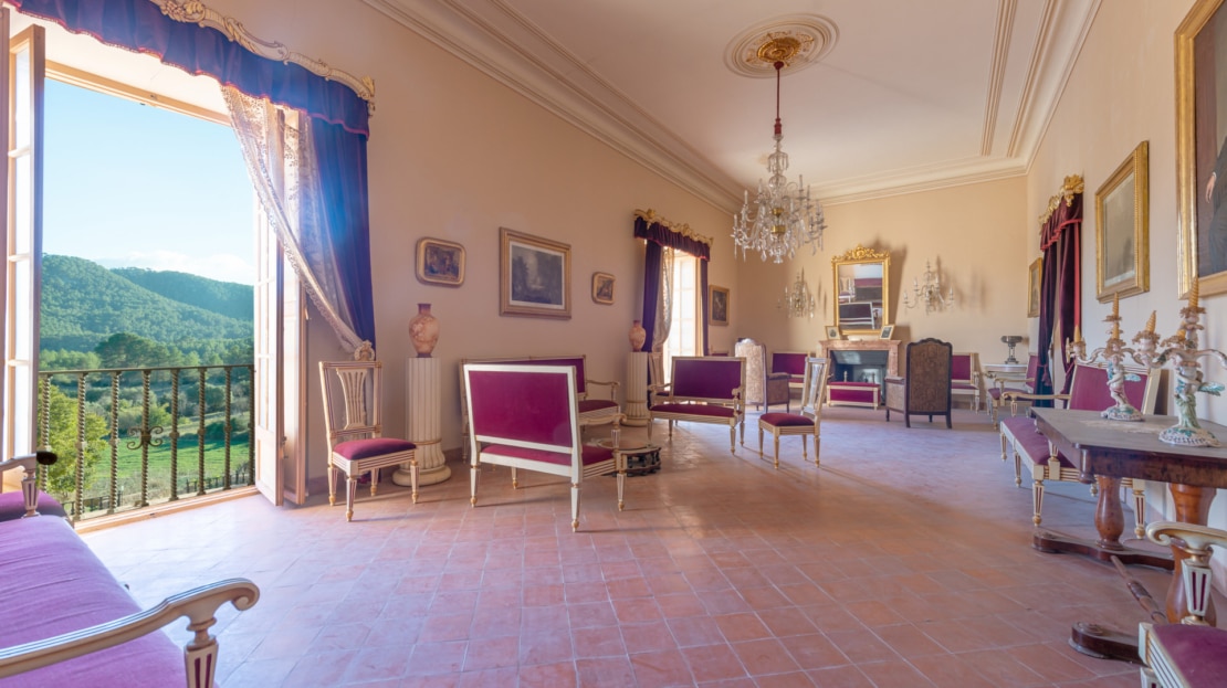 F-4112 INVESTITION! Landgut in Establiments aus dem 17. JHD. mit herrlichem Weitblick, nah zu Palma