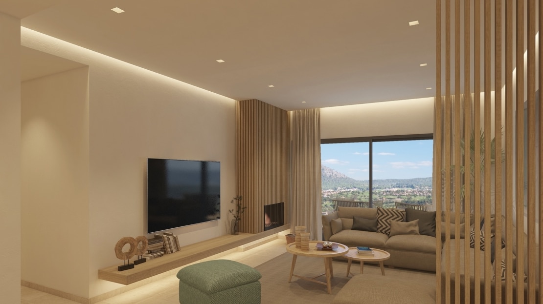 A-3109_2 PROJEKT! Komfortables Apartment mit großer Terrasse und schöner Gemeinschaftsanlage in Santa Ponsa