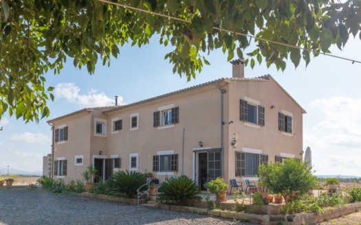 4856 Partly renovated country house in Ses Salines, with absolute privacy, distant views & close to the beach4