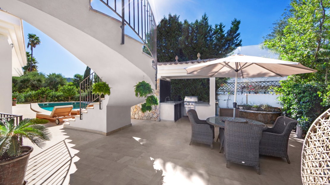 4990 Elegante Villa in Port Andratx mit Meer- und Hafenblick, fußläufig zum Hafen 4