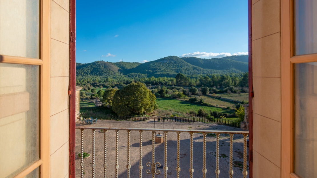 F-4112 INVESTITION! Landgut in Establiments aus dem 17. JHD. mit herrlichem Weitblick, nah zu Palma