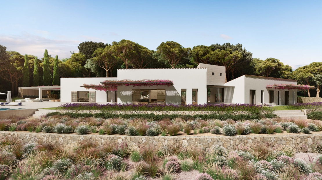 F-3384 Exklusive Neubau Finca in Selva, im Herzen des schönsten Landstrichs Mallorcas