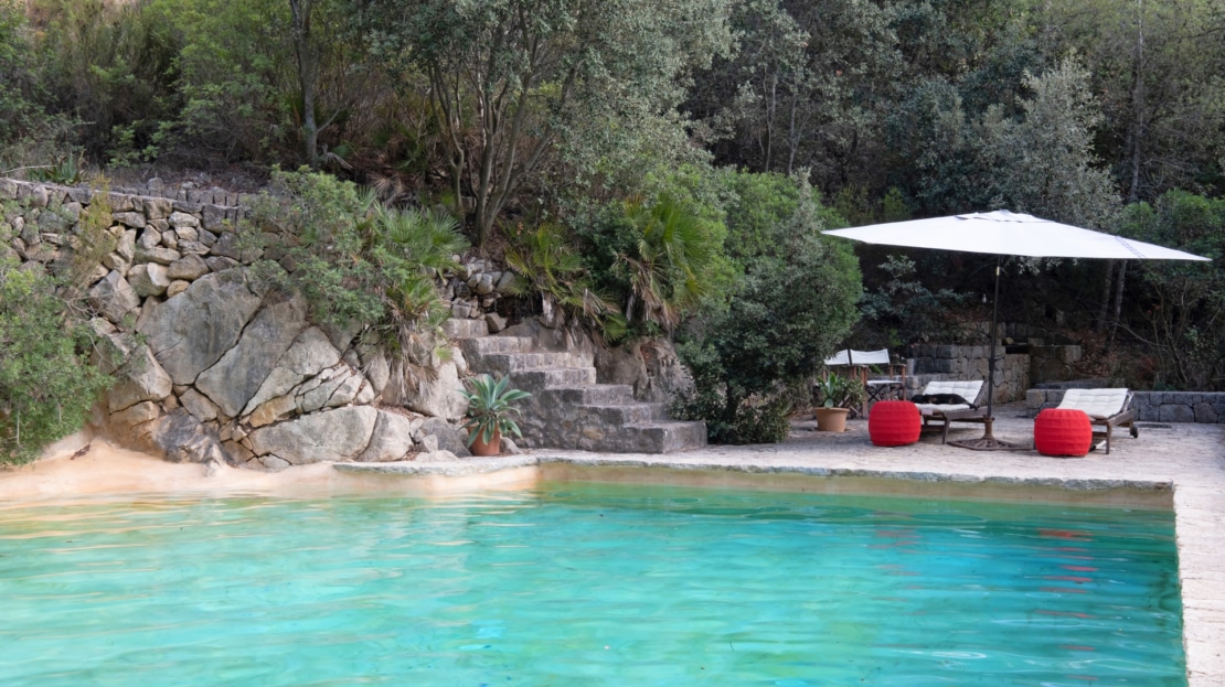 F-4366-98 Charmante Finca in Andratx mit Pool, viel Privatsphäre und Fern-Meerblick