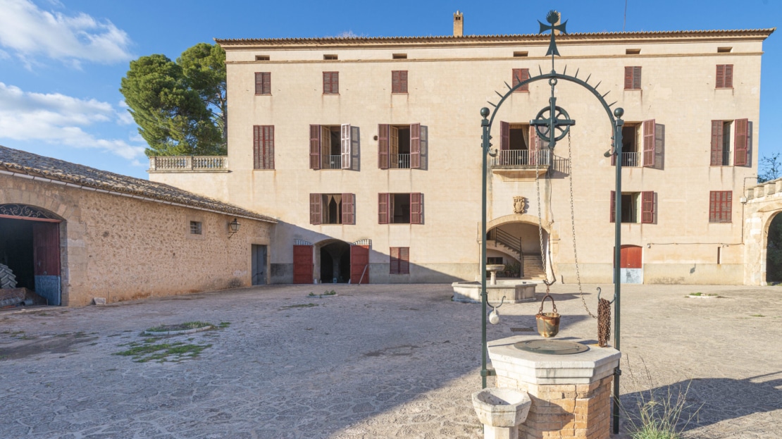 F-4112 INVESTITION! Landgut in Establiments aus dem 17. JHD. mit herrlichem Weitblick, nah zu Palma