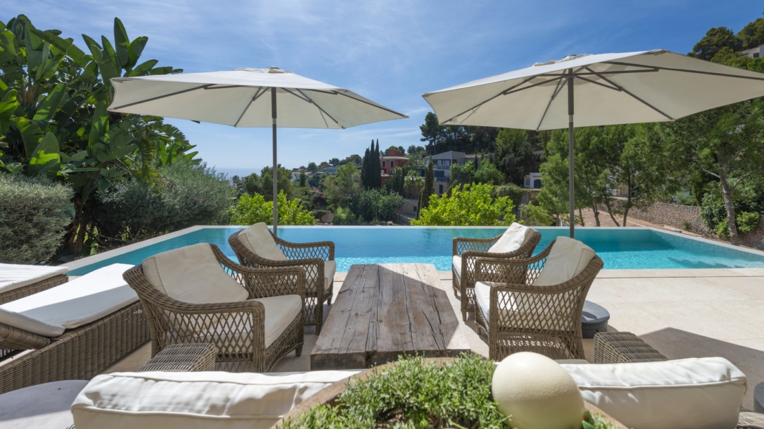 V-4556 Villa in Génova mit in modernem Design & herrlichem Blick auf die Bucht von Palma 6