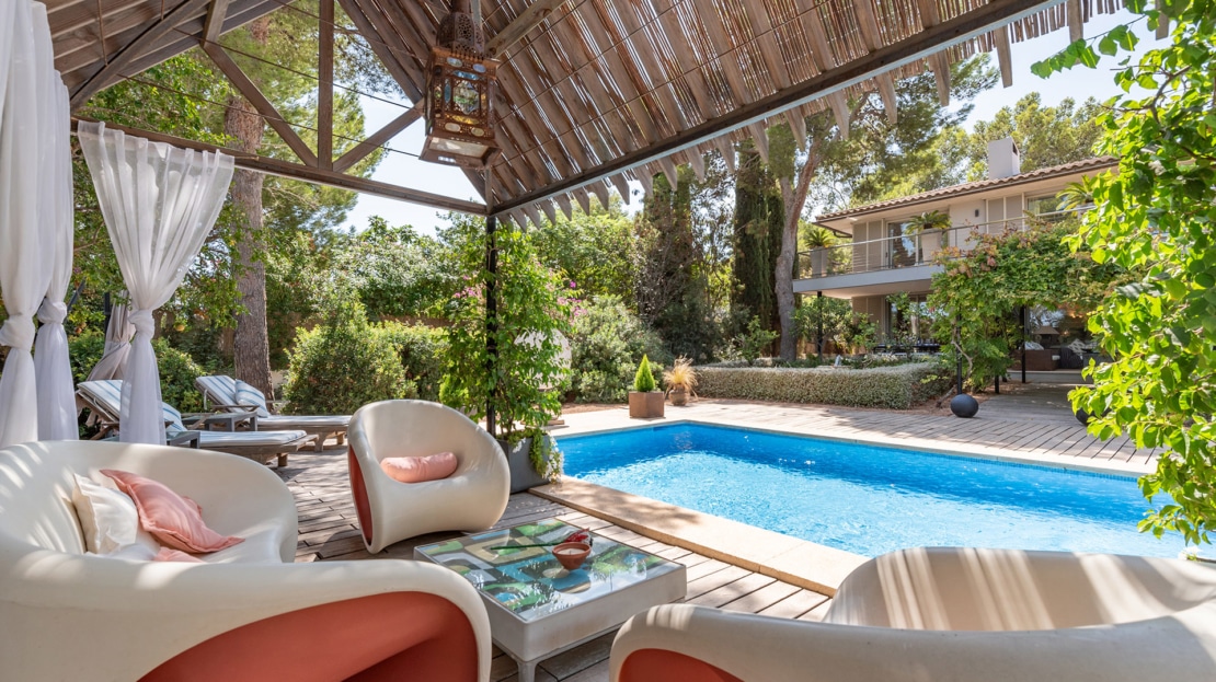 V-3621 Stylische Villa in Sol de Mallorca mit gemütlicher Pool Terrasse, Ruhelage & Privatsphäre 23