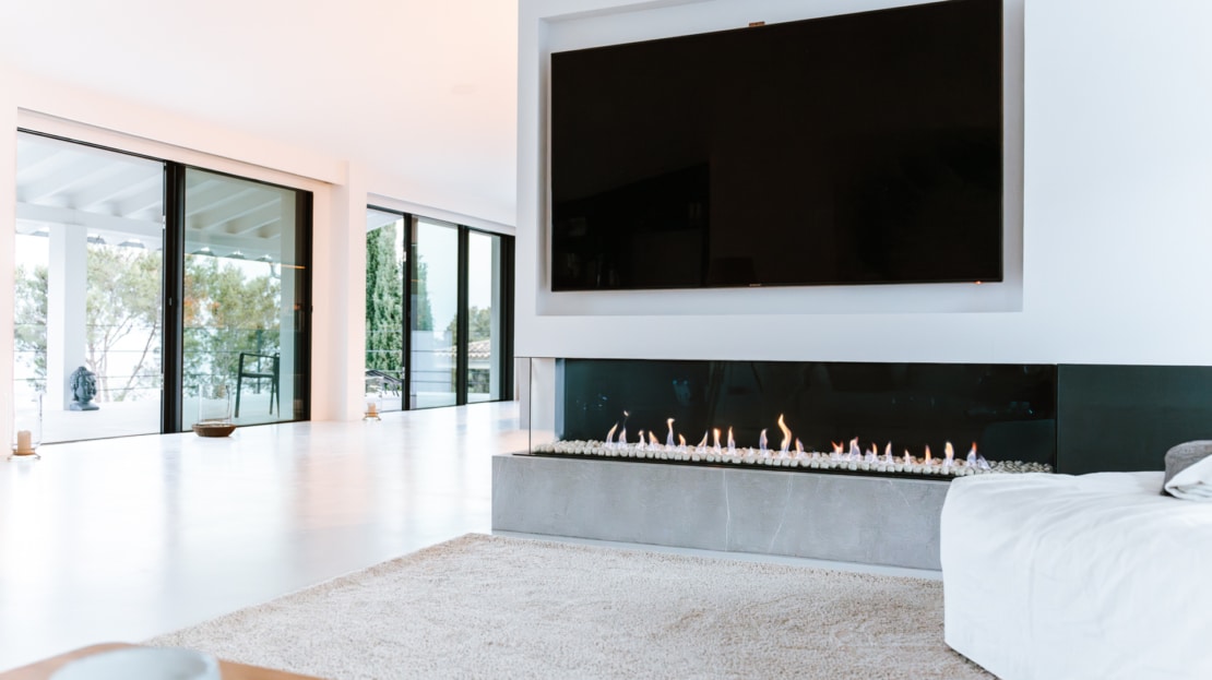 V-4715 Villa in Costa den Blanes mit elegantem, klaren Design und fantastischem