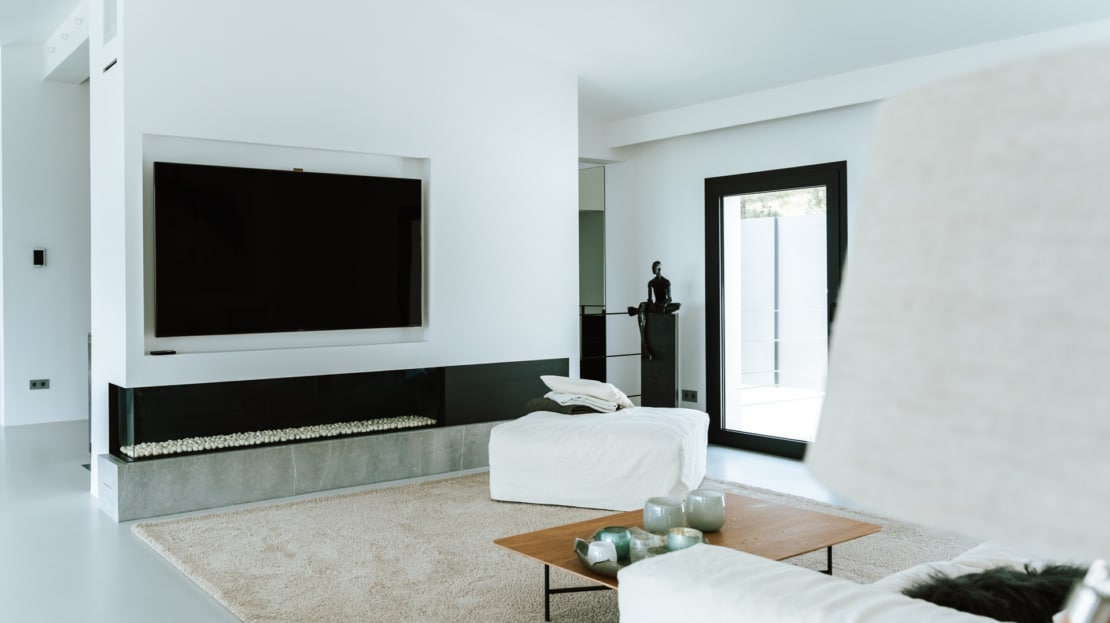 V-4715 Villa in Costa den Blanes mit elegantem, klaren Design und fantastischem