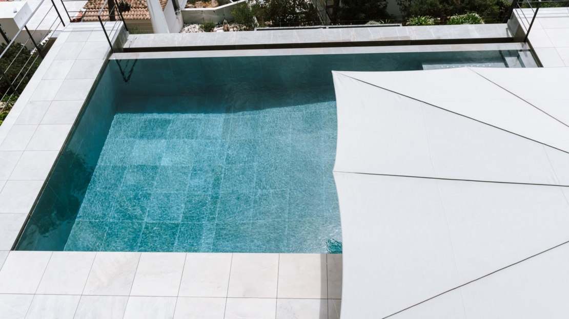 V-4715 Villa in Costa den Blanes mit elegantem, klaren Design und fantastischem Meerblick