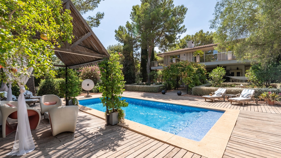 V-3621 Stylische Villa in Sol de Mallorca mit gemütlicher Pool Terrasse, Ruhelage & Privatsphäre 22