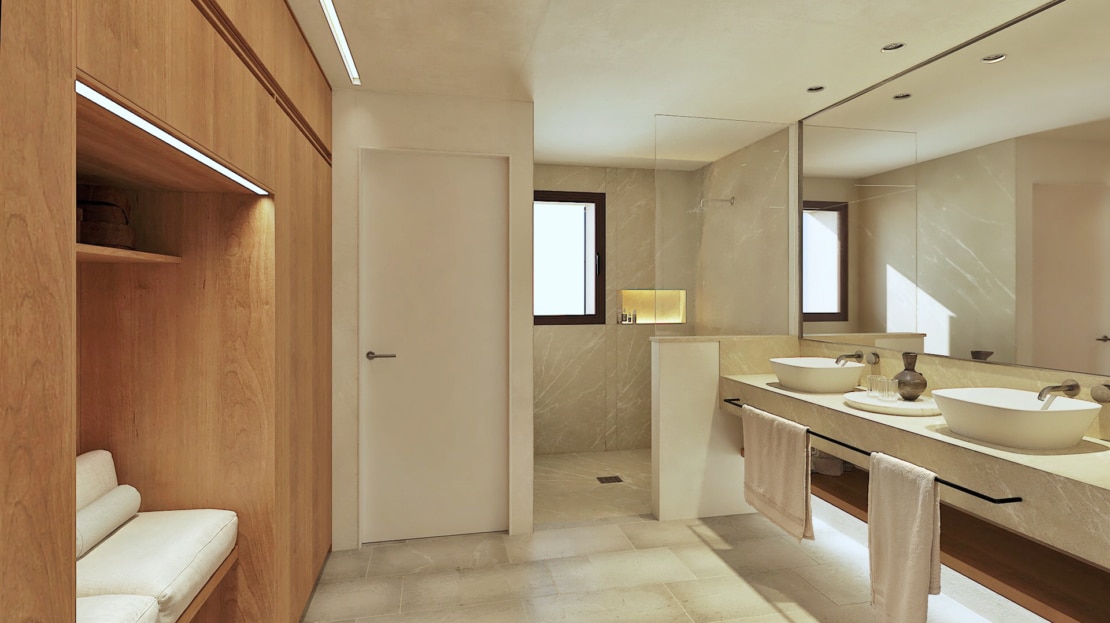 5172 Dorfhaus in Ses Salines mit fantastischem Fernblick bis zum Meer 32