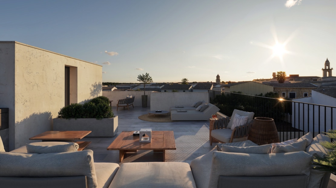 5172 Dorfhaus in Ses Salines mit fantastischem Fernblick bis zum Meer 11