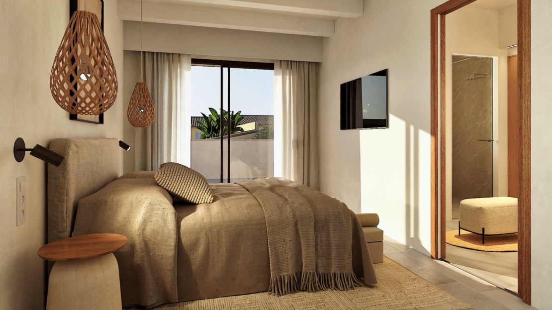 5172 Dorfhaus in Ses Salines mit fantastischem Fernblick bis zum Meer 36