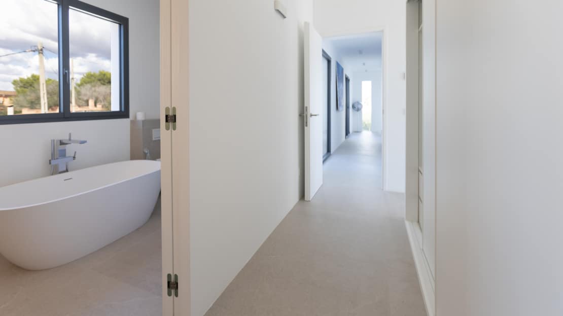 4933 Villa in Son Moja bei Santanyi mit großem Pool und Teil-Meerblick