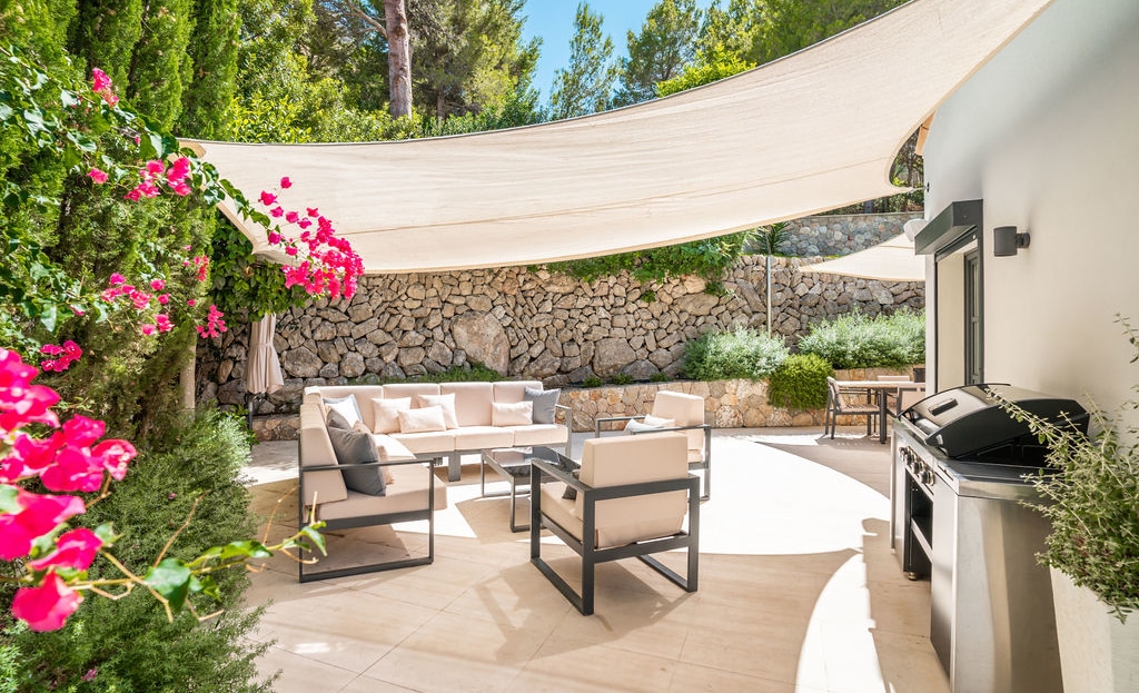 5011 Traumhafte Luxus Villa in Port Andratx mit Privatsphäre  und Blick auf die Berge der Cala Moragues