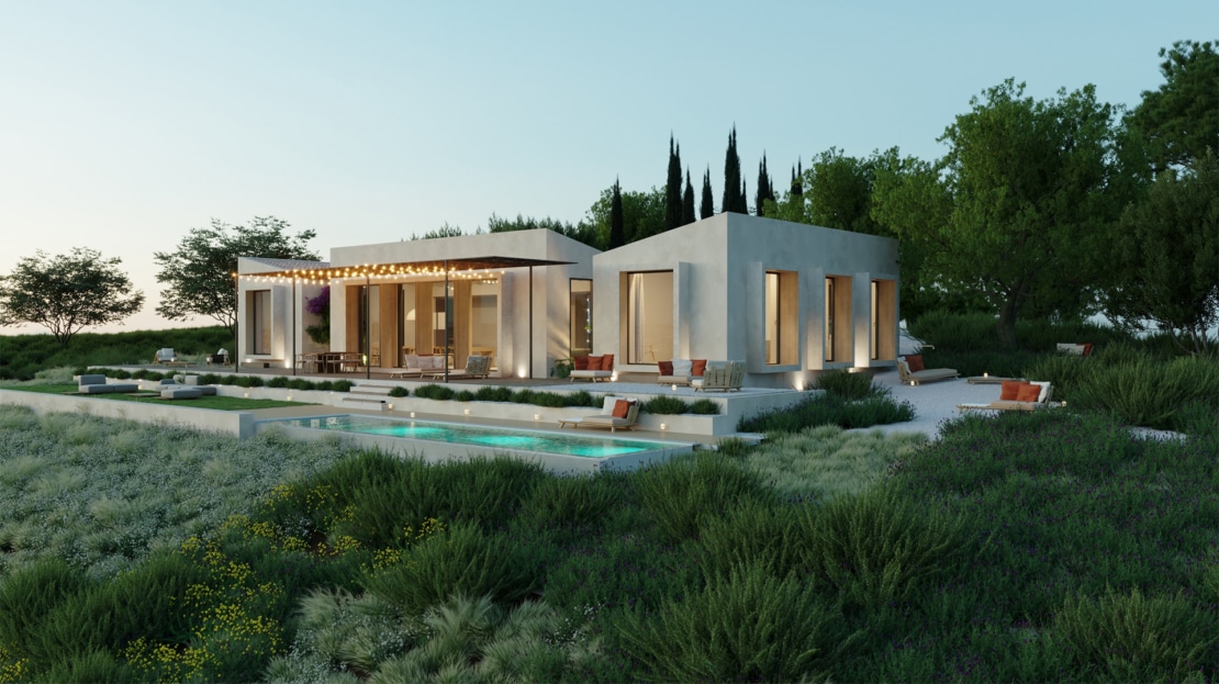 5170 Grundstück in Lloret De Vistalegre mit Finca Projekt und Baulizenz 9