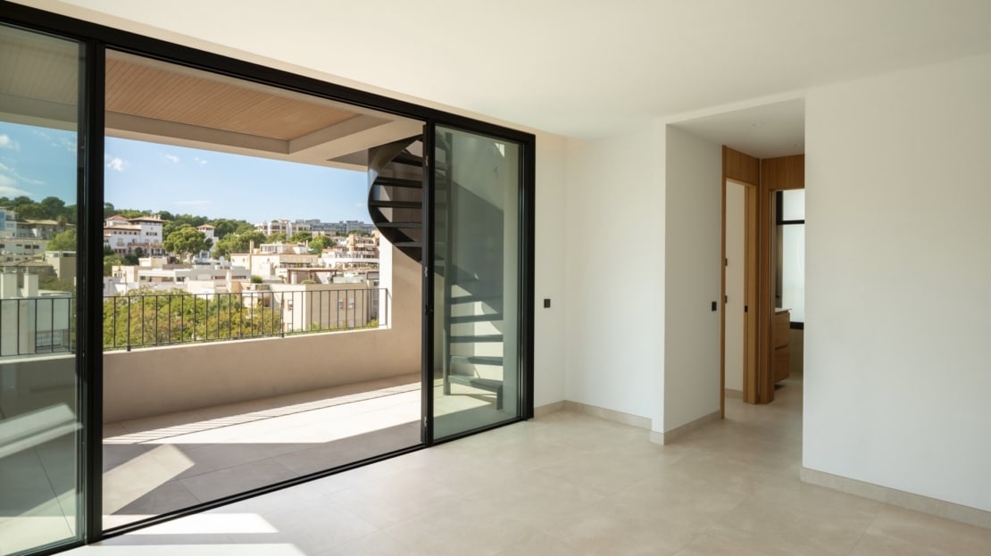 P-3637_9 Fantastisches Penthouse in Son Armadams mit Dachterrasse und privatem Pool 11