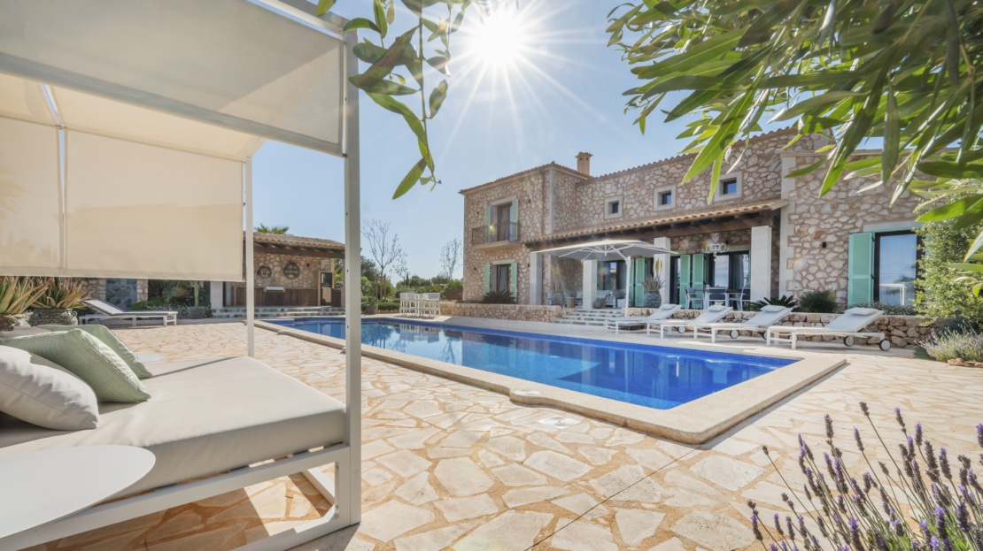 5080 Imposante Luxus Finca in Porreres mit Olivenbaum-Plantage, Weinberg und absoluter Privatsphäre 9