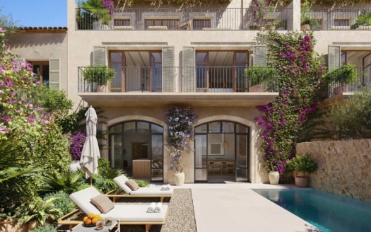 5217 PROJEKT! Luxuriöses Dorfhaus in Santa Maria mit Pool