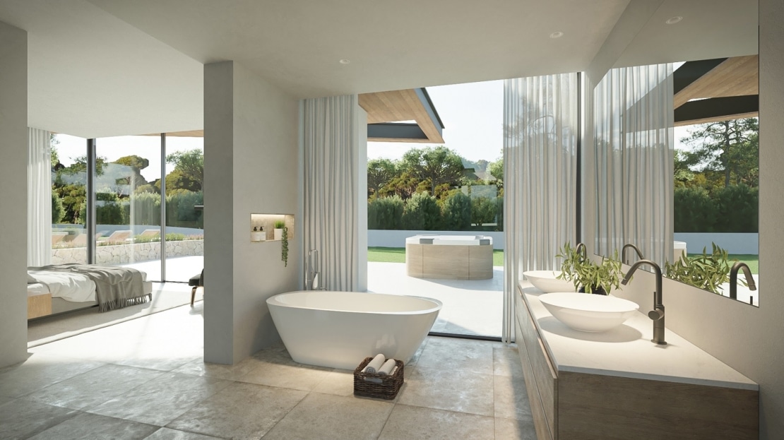 5107-117 PROJEKT! Villa in Santa Ponsa auf höchstem Niveau & tollem Design