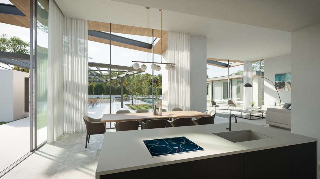 5107-117 PROJEKT! Villa in Santa Ponsa auf höchstem Niveau & tollem Design