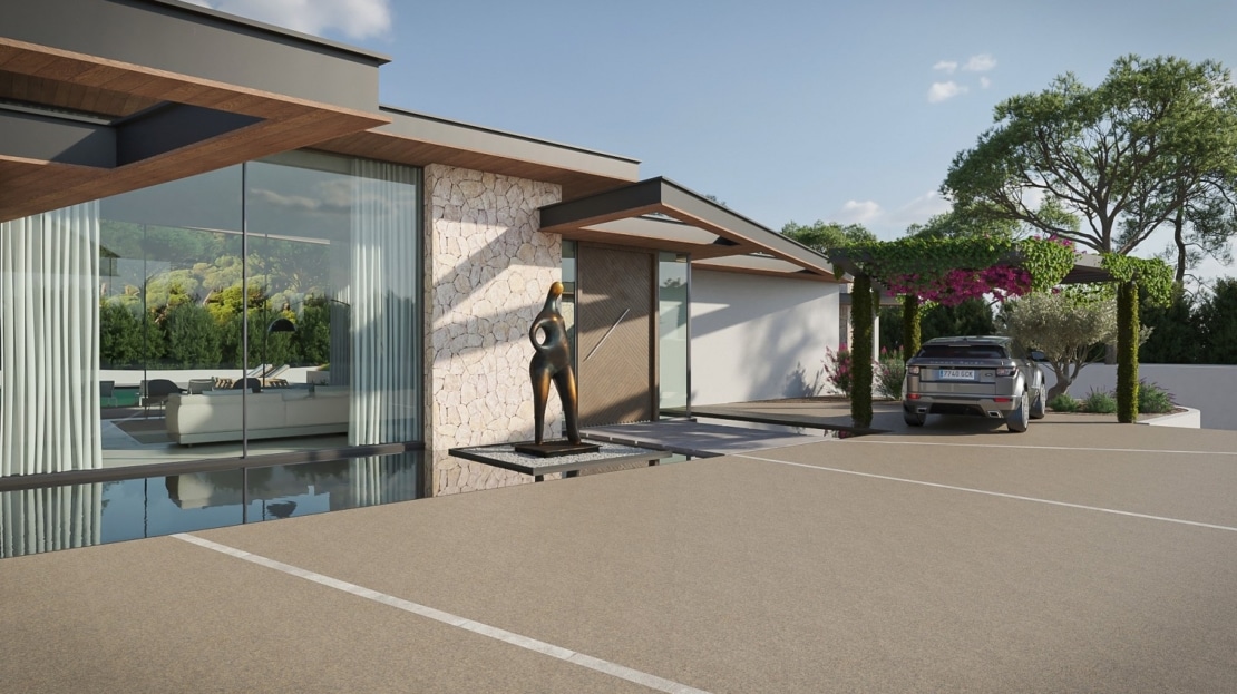 5107-117 PROJEKT! Villa in Santa Ponsa auf höchstem Niveau & tollem Design