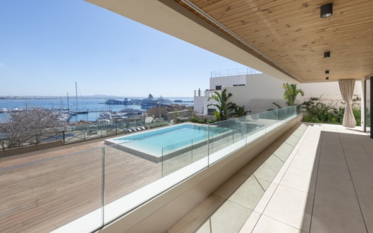 A-4826_1 Traumhaftes Garten Apartment in Palma in luxuriöser Wohnanlage gleich beim Palma Hafen 1